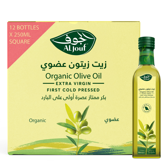 كرتون زيت زيتون الجوف عضوي بكر ممتاز  "مربع" - 250 مل كرتون زيت زيتون الجوف عضوي بكر ممتاز  "مربع" - 250 مل