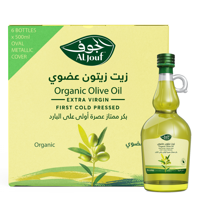 كرتون زيت زيتون الجوف عضوي بكر ممتاز "بيضاوي" - 500 مل كرتون زيت زيتون الجوف عضوي بكر ممتاز "بيضاوي" - 500 مل