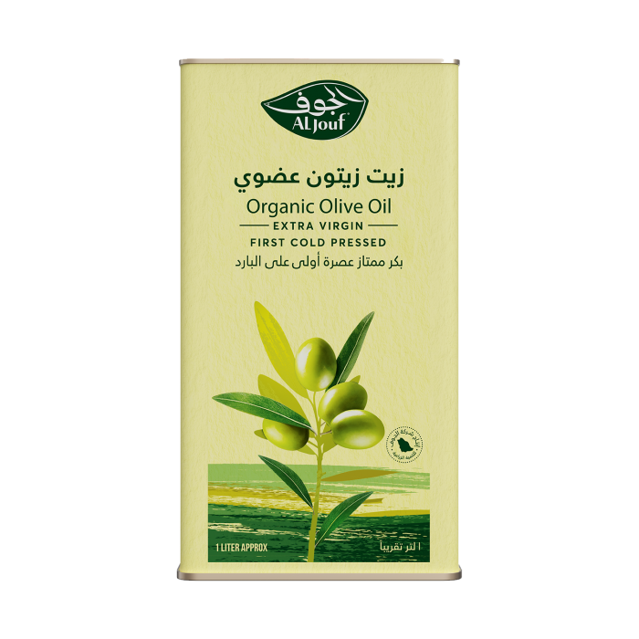 زيت زيتون الجوف عضوي بكر ممتاز "جالون" - 1 لتر زيت زيتون الجوف عضوي بكر ممتاز "جالون" - 1 لتر