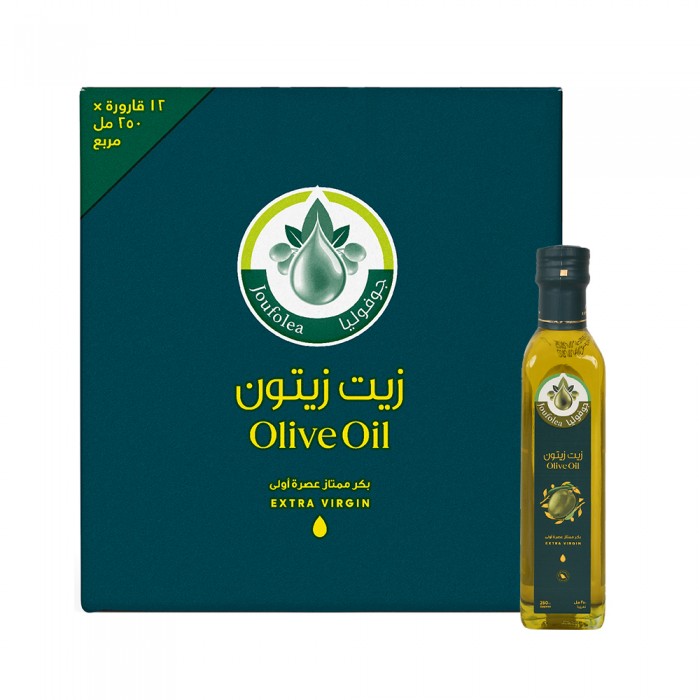 كرتون زيت زيتون جوفوليا بكر ممتاز "عبوة" - 250 مل