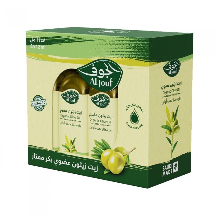 زيت زيتون الجوف عضوي بكر ممتاز “عبوة صغيرة” - 12 مل