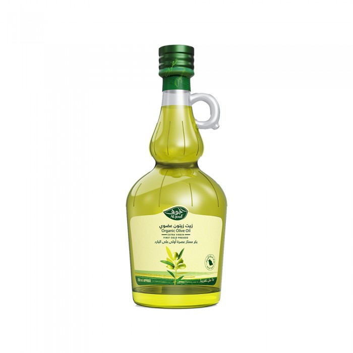 زيت زيتون الجوف عضوي بكر ممتاز "بيضاوي" - 250 مل