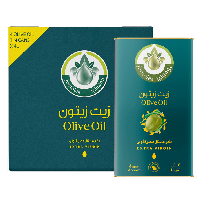 كرتون زيت زيتون جوفوليا بكر ممتاز "جالون" - 4 لتر